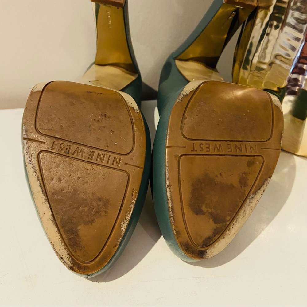 Nine West 4” pumps Sz 7.5 - Picture 7 of 9